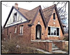 Home in Detroit foreclosed by Fannie Mae