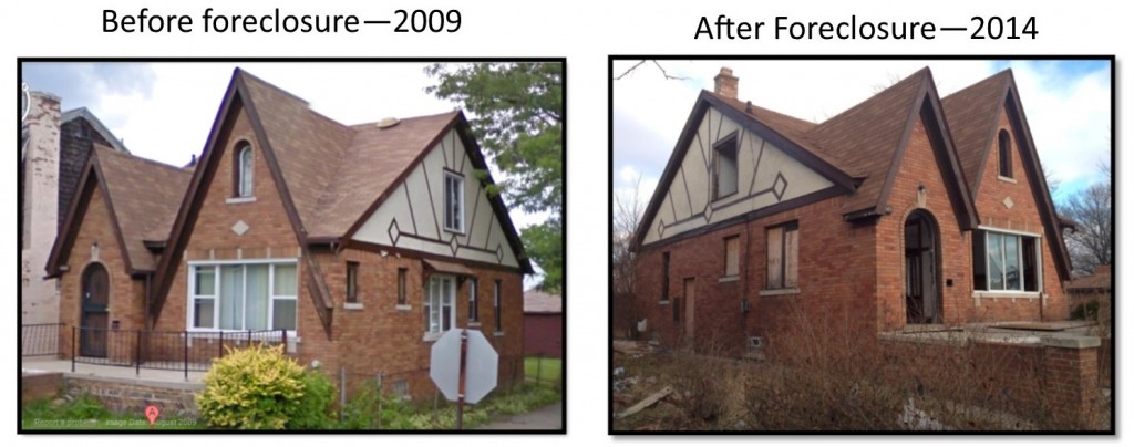 Before & After foreclosed