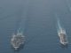 USS Theodore Roosevelt and USS Makin Island meet in the South China Sea
